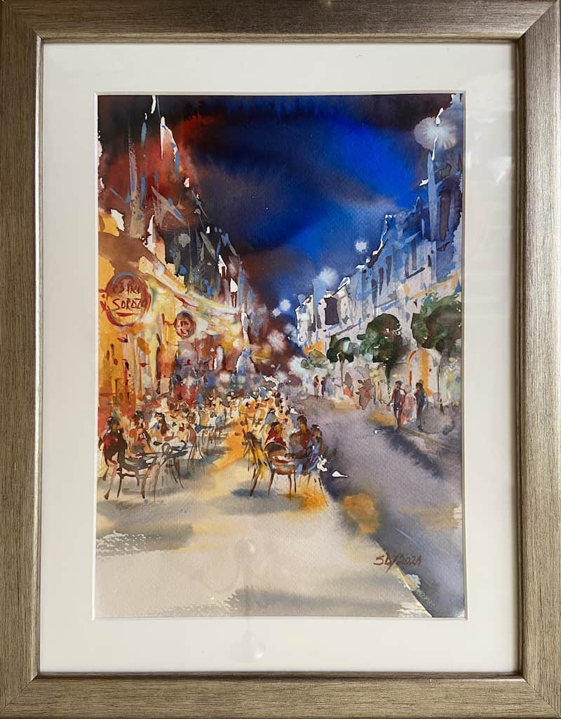 La terasă – Derecichei Simona