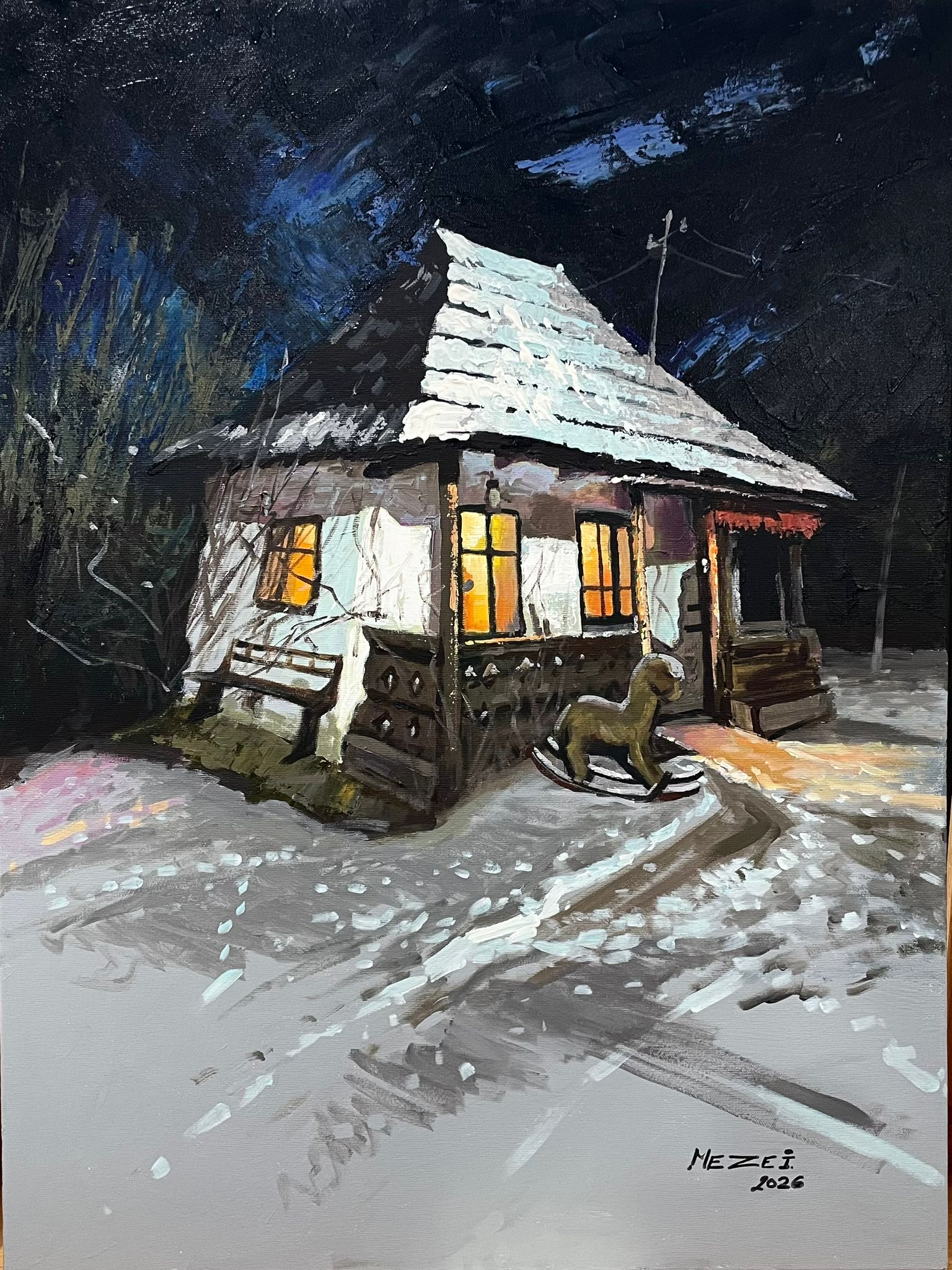 Noapte de iarna - Andrei Mezei